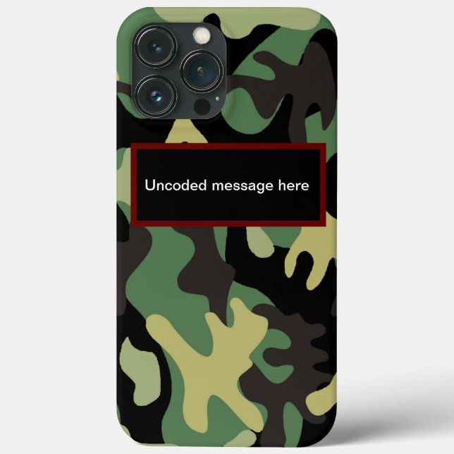 Coques Case-Mate iPhone Camo (Verso)