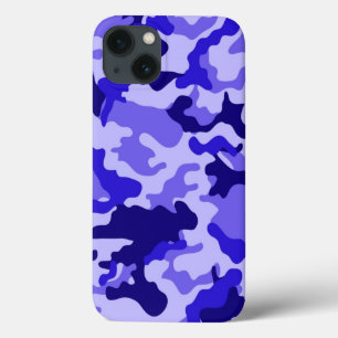 Etui iPhone Case-Mate Camo bleu océan
