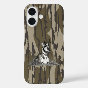 Coque Pour iPhone 16 Camo Camo Pronghorn Antelope Camo Chasse Camo Bott