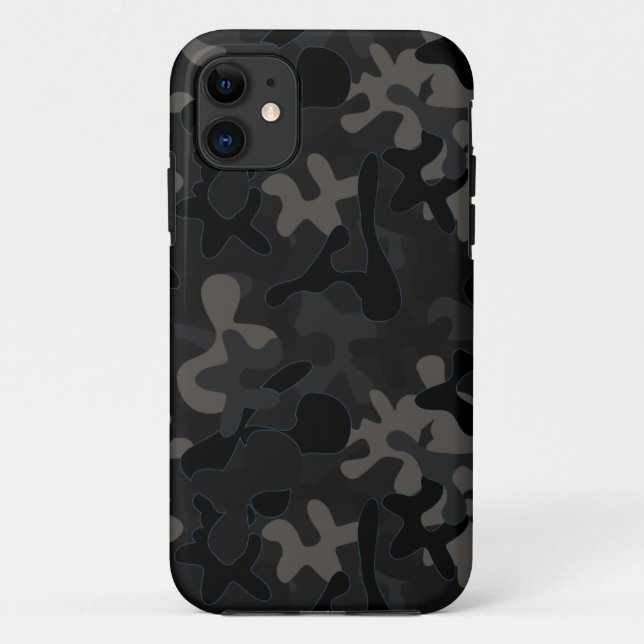 Coques Case-Mate iPhone Camo de signature électrique (Dos)