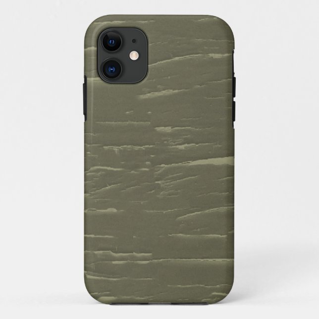 Coques Case-Mate iPhone Camo écorce verte de l'armée (Dos)