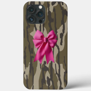 Case-Mate iPhone Case Camo Fille Ruban Rose Arc Bas Camo