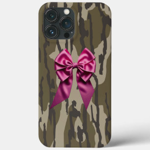 Case-Mate iPhone Case Camo fille Ruban rose Arc Bas Camo Terres