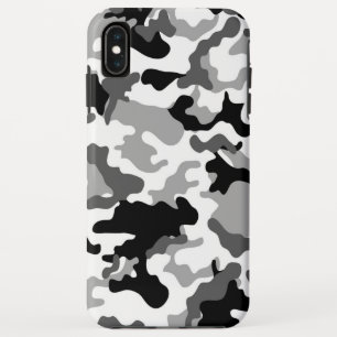 Coque Pour iPhone XS Max Camo gris