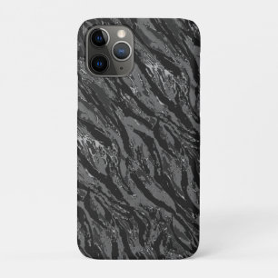 Etui iPhone Case-Mate Camo gris rayé