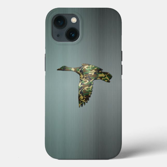 Coques Case-Mate iPhone Camo Mallard Camo Mallard en vol (Verso)