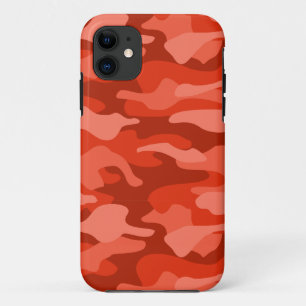 Case-Mate iPhone Case Camo monochrome Soda orange