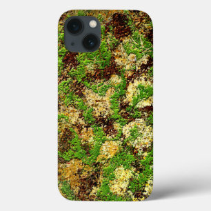 iPhone 13 Coque Camo Moss rouille vieilli Grunge vieille texture