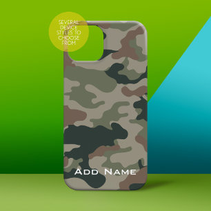 Coques Pour iPhone Camo Motif pour chasseurs ou militaires avec le no