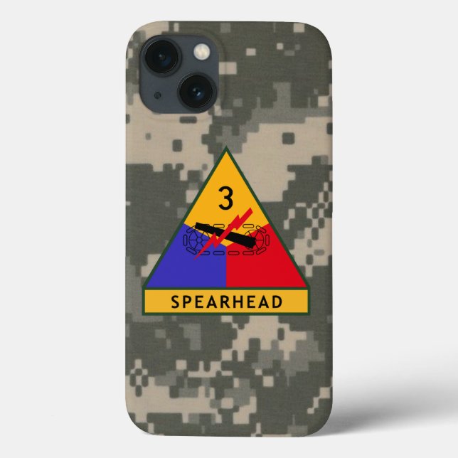 Coques Case-Mate iPhone Camo numérique 3e division blindée "Spearhead" (Verso)