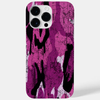 Coque Case-Mate iPhone Camo rose en détresse