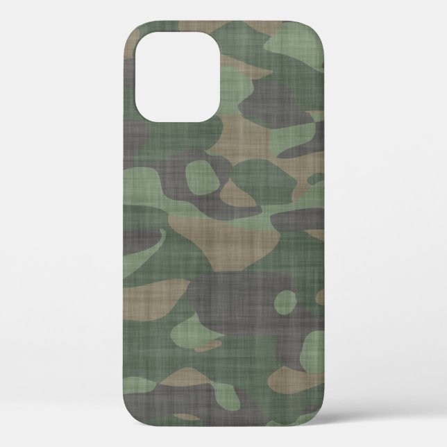 Coques Case-Mate iPhone Camo rugueux abstrait (Verso)