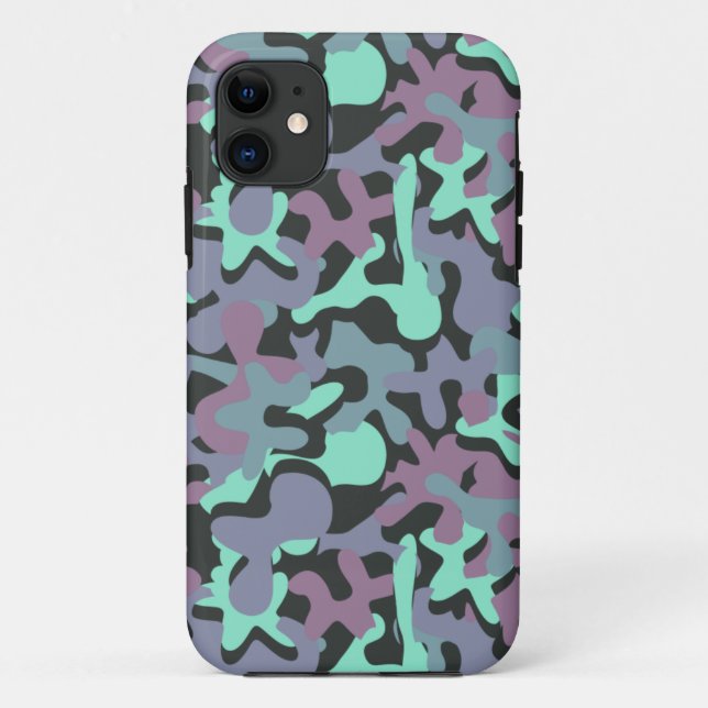 Coques Case-Mate iPhone Camo signature de givre (Dos)