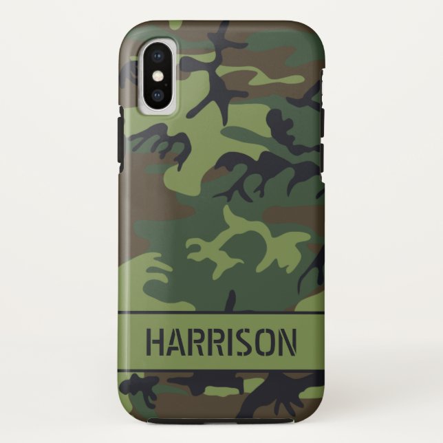 Coques Case-Mate iPhone Camouflage (Dos)