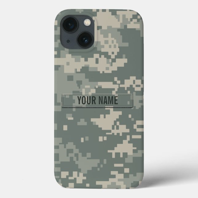 Coques Case-Mate iPhone Camouflage ACU de l'armée sur mesure (Verso)