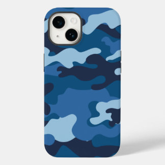 Coque Case-Mate iPhone Camouflage bleu mignon