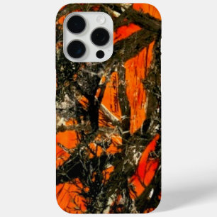 Coque Case-Mate iPhone "Camouflage de branche d'orange"