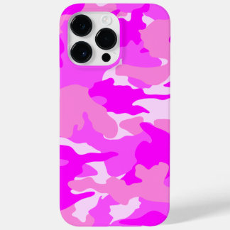 Coques Pour iPhone Camouflage de fille rose vif Motif durable