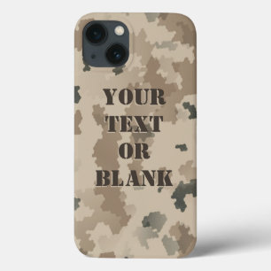 iPhone 13 Coque Camouflage du désert