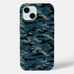 Coque Case-Mate iPhone Camouflage en noir de nuit