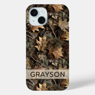 Coque Case-Mate iPhone Camouflage Feuilles Mortes Personnalisé