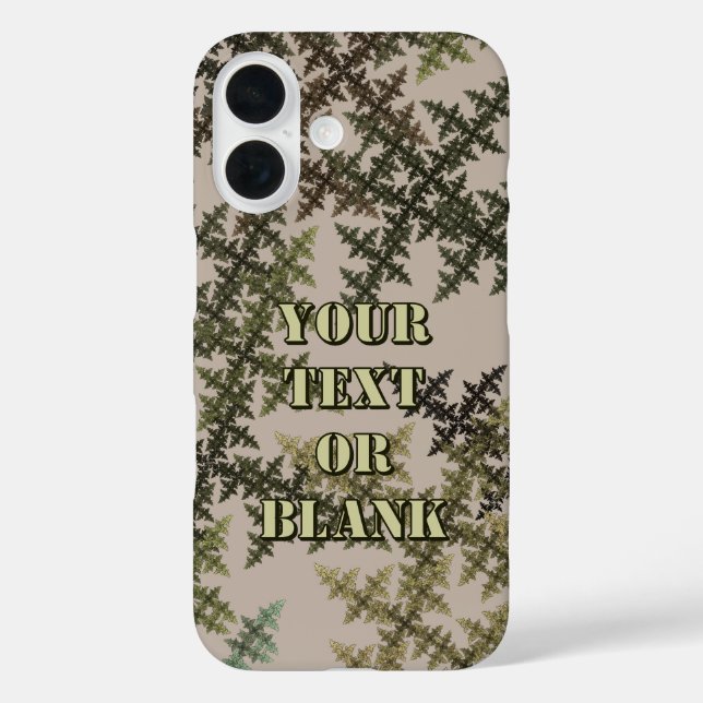 Coques Case-Mate iPhone Camouflage fractal - Été (Verso)
