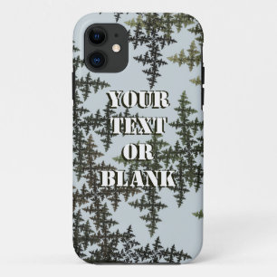 Coque iPhone 11 Camouflage fractal - Hiver