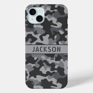 Coque Case-Mate iPhone Camouflage gris personnalisé