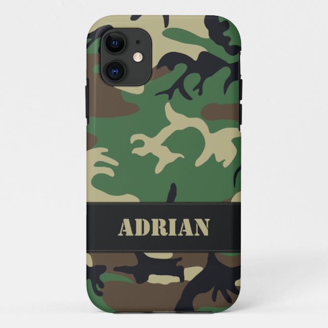 Coques Case-Mate iPhone Camouflage militaire (Dos)
