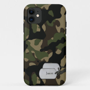 Case-Mate iPhone Case Camouflage militaire des arbres forestiers et du f