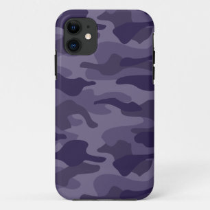Case-Mate iPhone Case Camouflage Monocouleur Cyber Grape