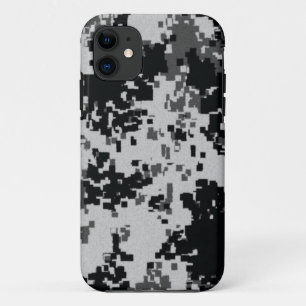 Coque Case-Mate iPhone Camouflage noir et blanc de Digitals