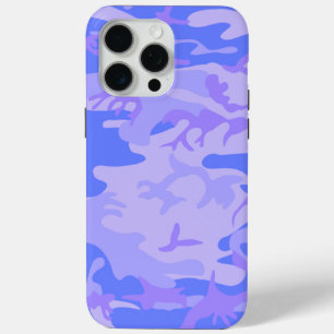 Coque Case-Mate iPhone Camouflage Pastel Blue Motif Abstrait