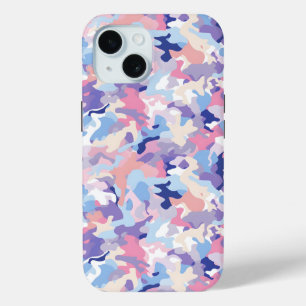 Coque Case-Mate iPhone Camouflage Purple Pastel