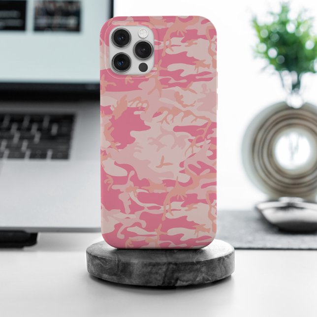 Coques Case-Mate iPhone Camouflage rose, Armée (Créateur téléchargé)