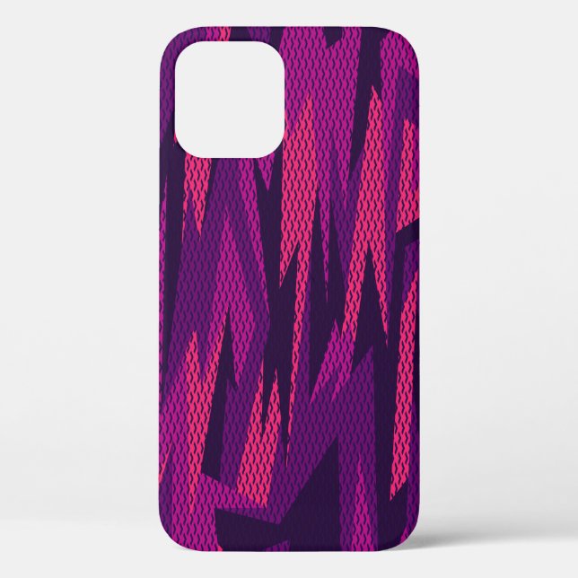 Coques Case-Mate iPhone Camouflage trié : Motif géométrique Abstrait (Verso)