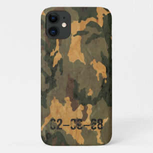 Case-Mate iPhone Case Camouflage vert olive beige symétrique grunge