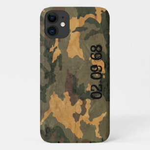 Case-Mate iPhone Case Camouflage vert olive symétrique grunge