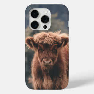 Coque Case-Mate iPhone Campagne d'herbe d'automne de la vache de haute-te