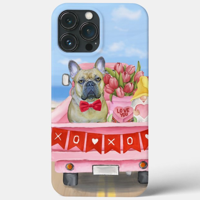 Coques Case-Mate iPhone Camping-car de la Saint-Valentin pour Bouledogue F (Verso)