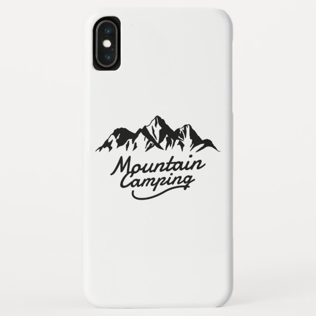 Coques Case-Mate iPhone Camping en montagne (Dos)