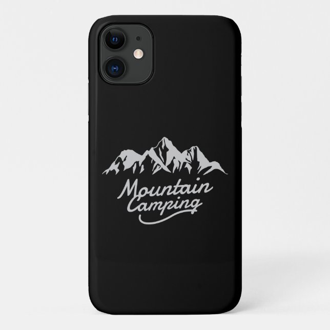 Coques Case-Mate iPhone Camping en montagne (Dos)