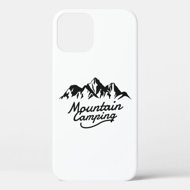 Coques Case-Mate iPhone Camping en montagne (Verso)