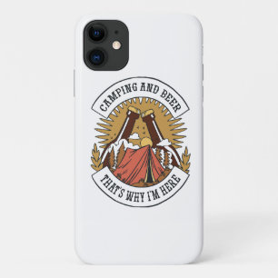 Case-Mate iPhone Case Camping et Bière