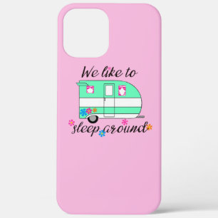 Case-Mate iPhone Case Camping Fun / "Nous aimons dormir autour de nous !