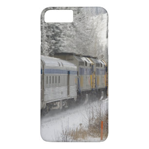 Case-Mate iPhone Case Canada, Alberta. Train des neiges de VIA Rail entr