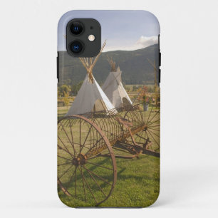 Etui iPhone Case-Mate CANADA, Colombie-Britannique, Enderby. Tepees &