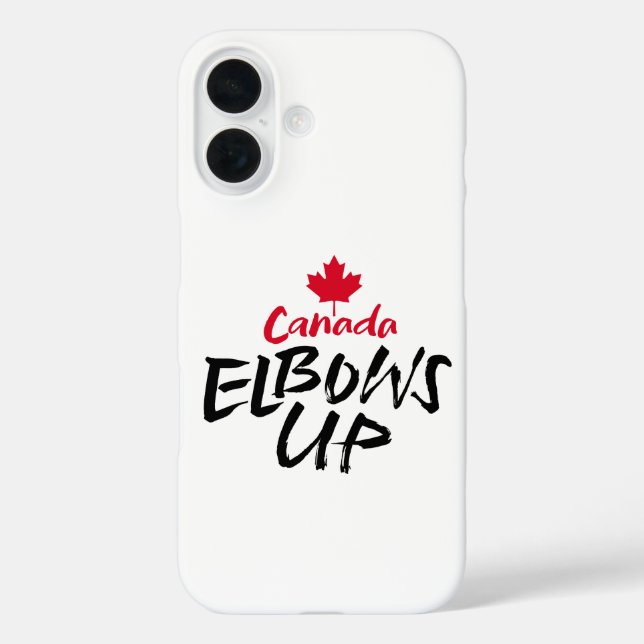 Coques Case-Mate iPhone CANADA Elbows Up red maple n'est pas en vente aux  (Verso)