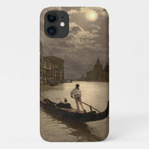 Coque Case-Mate iPhone Canal grand par le clair de lune II, Venise,
