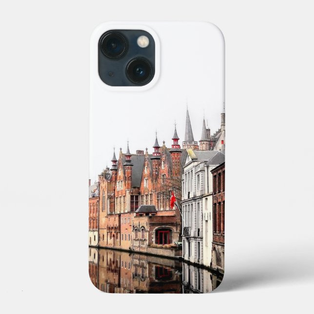 Coques Case-Mate iPhone Canals ou Bruges. (Verso)